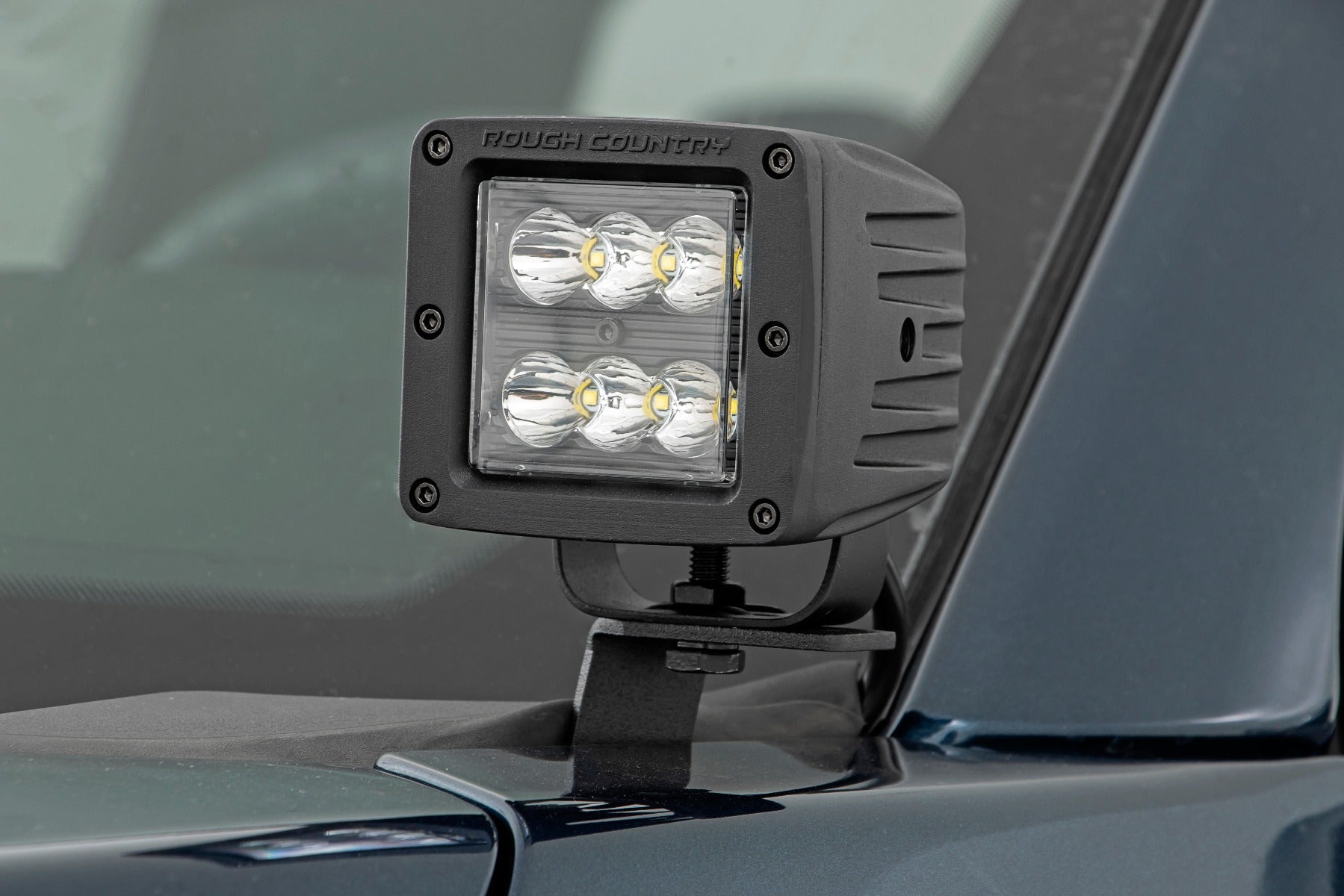 LED Light Kit | Ditch Mount | 2" Spectrum Pair | Spot | Ford F-150 (15-26)/F-150 Lightning (22-26)