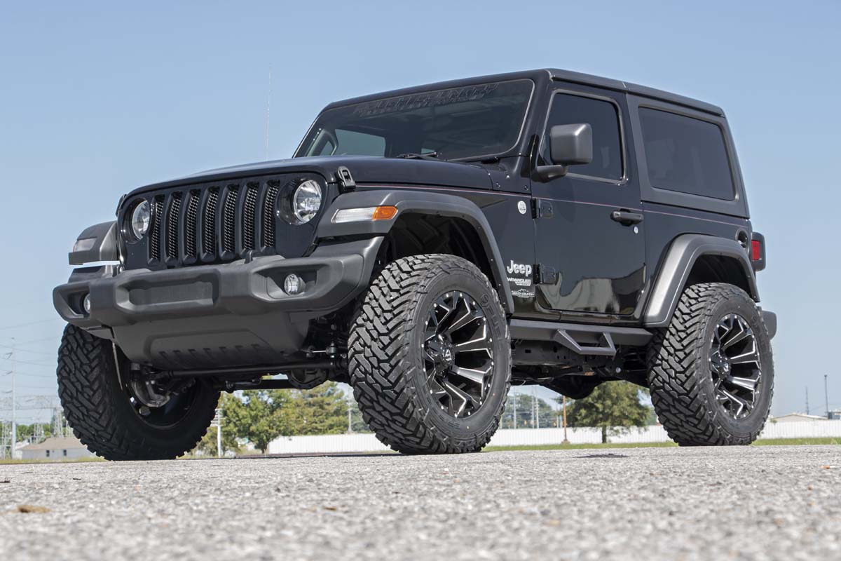Contoured Drop Steps | 2 Door | Jeep Wrangler JL 4WD (2018-2026)