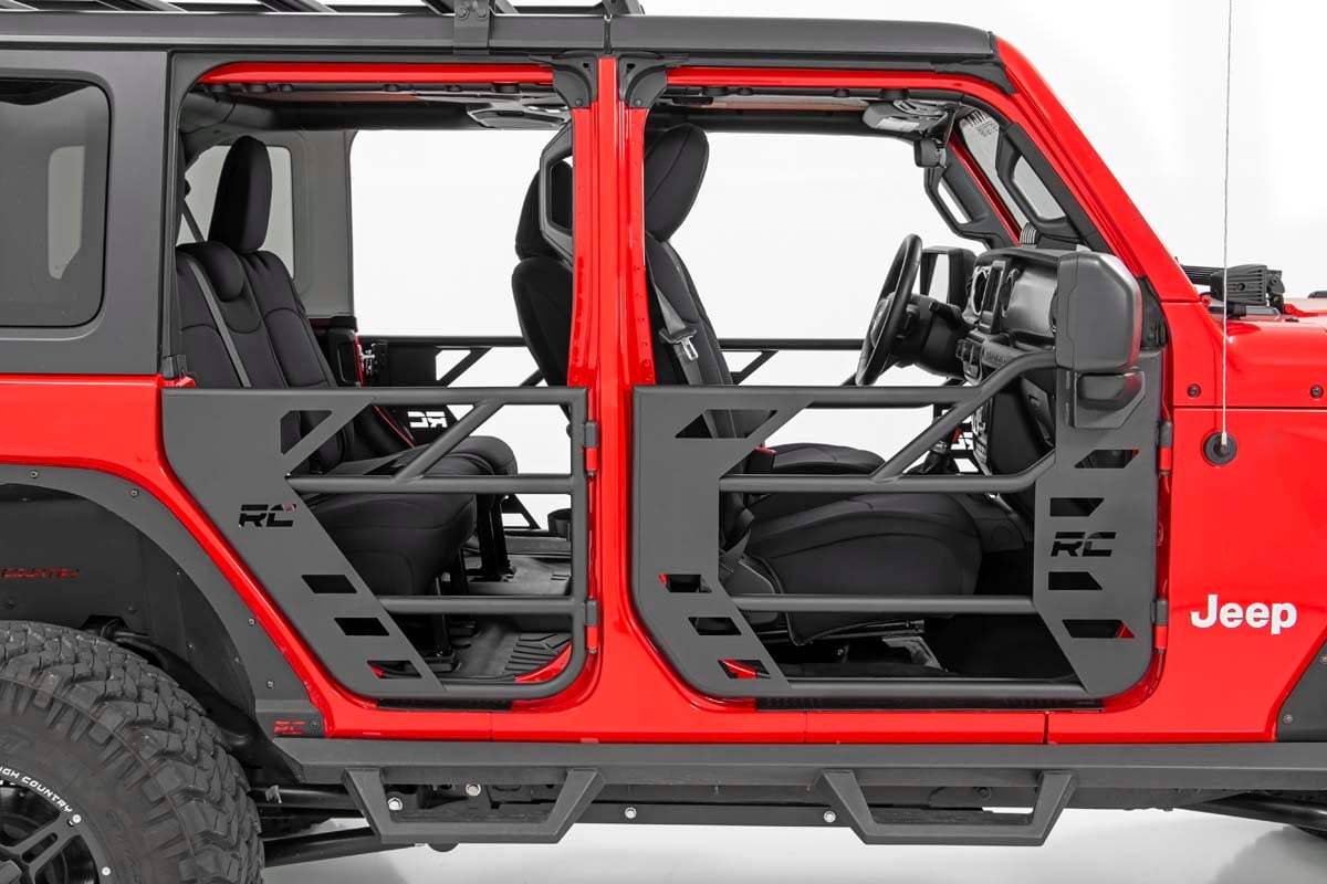 Tubular Doors | Front and Rear | Jeep Gladiator JT/Wrangler JL 4WD (18-26)