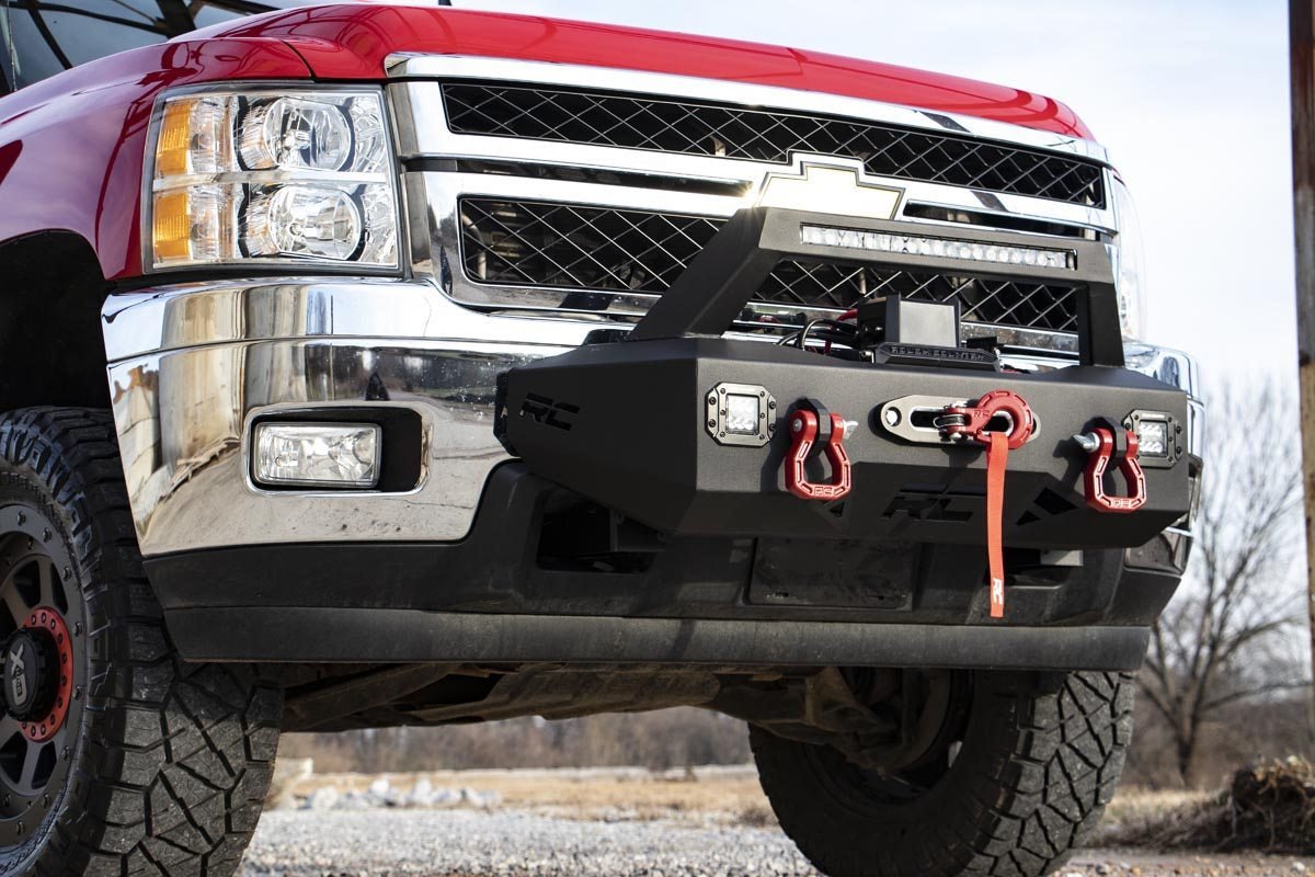 Rough Country 10764 EXO WINCH MOUNT KIT for 2011-2019 Silverado 2500HD / 3500HD