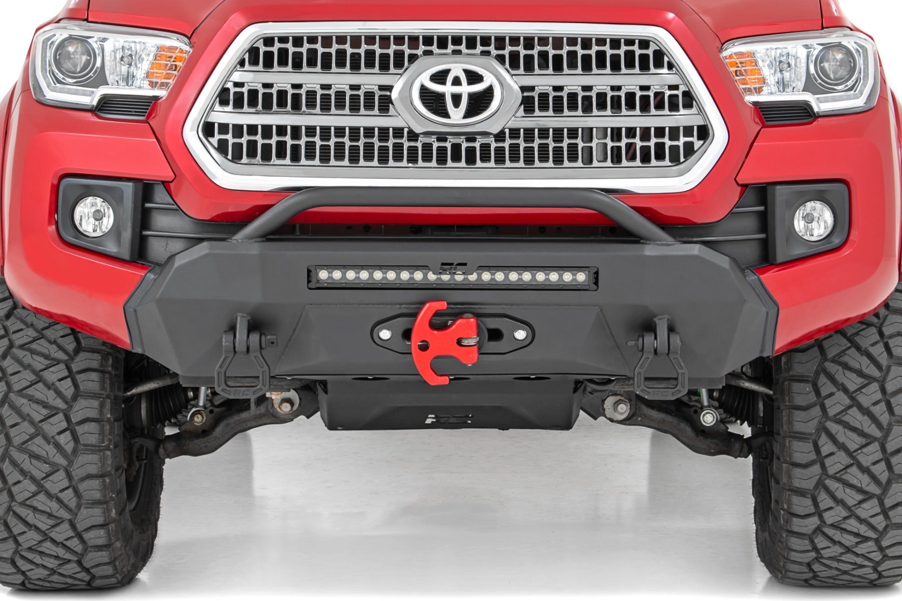 Rough Country Hybrid Front Bumper for 2016-2024 Toyota Tacoma 2WD / 4WD