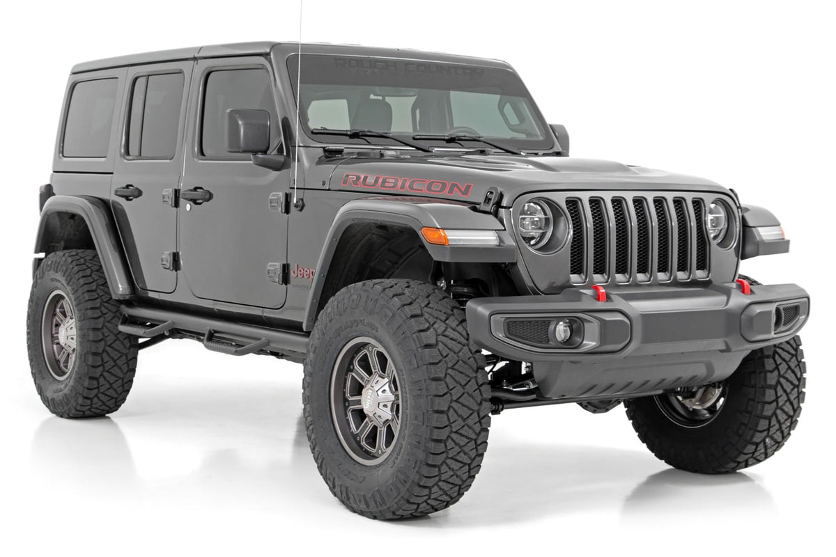 3.5 Inch Lift Kit | Adj Lower | FR D/S | Jeep Wrangler Unlimited 4WD (24-26)
