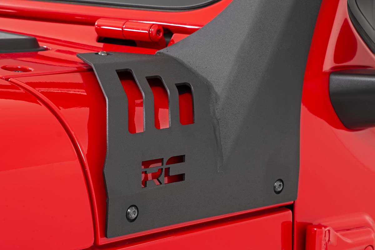LED Light Kit | Windshield | 50" BLK Dual Row | Amber DRL | Jeep Gladiator JT/Wrangler JL (18-26)