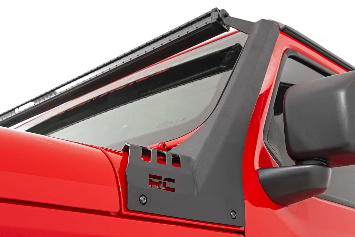 LED Light Kit | Windshield | 50" Spectrum Dual Row | Jeep Gladiator JT/Wrangler JL (18-26)