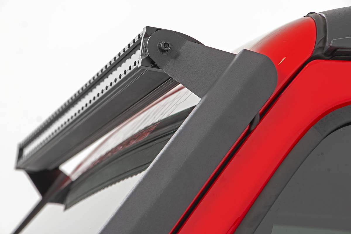 LED Light Kit | Windshield | 50" Spectrum Dual Row | Jeep Gladiator JT/Wrangler JL (18-26)
