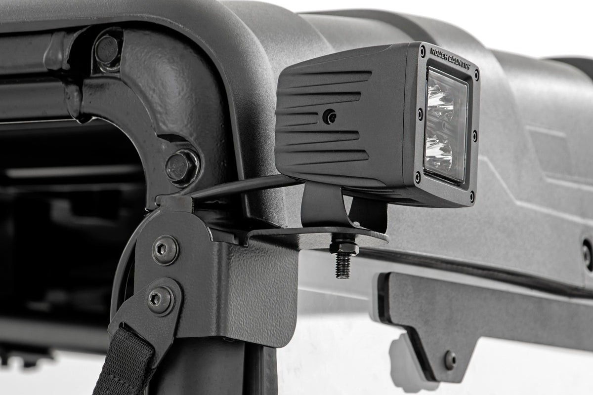 LED Light Kit | Rear Mount | 2" Chrome Pair | Wide Angle | Polaris Ranger XP 1000