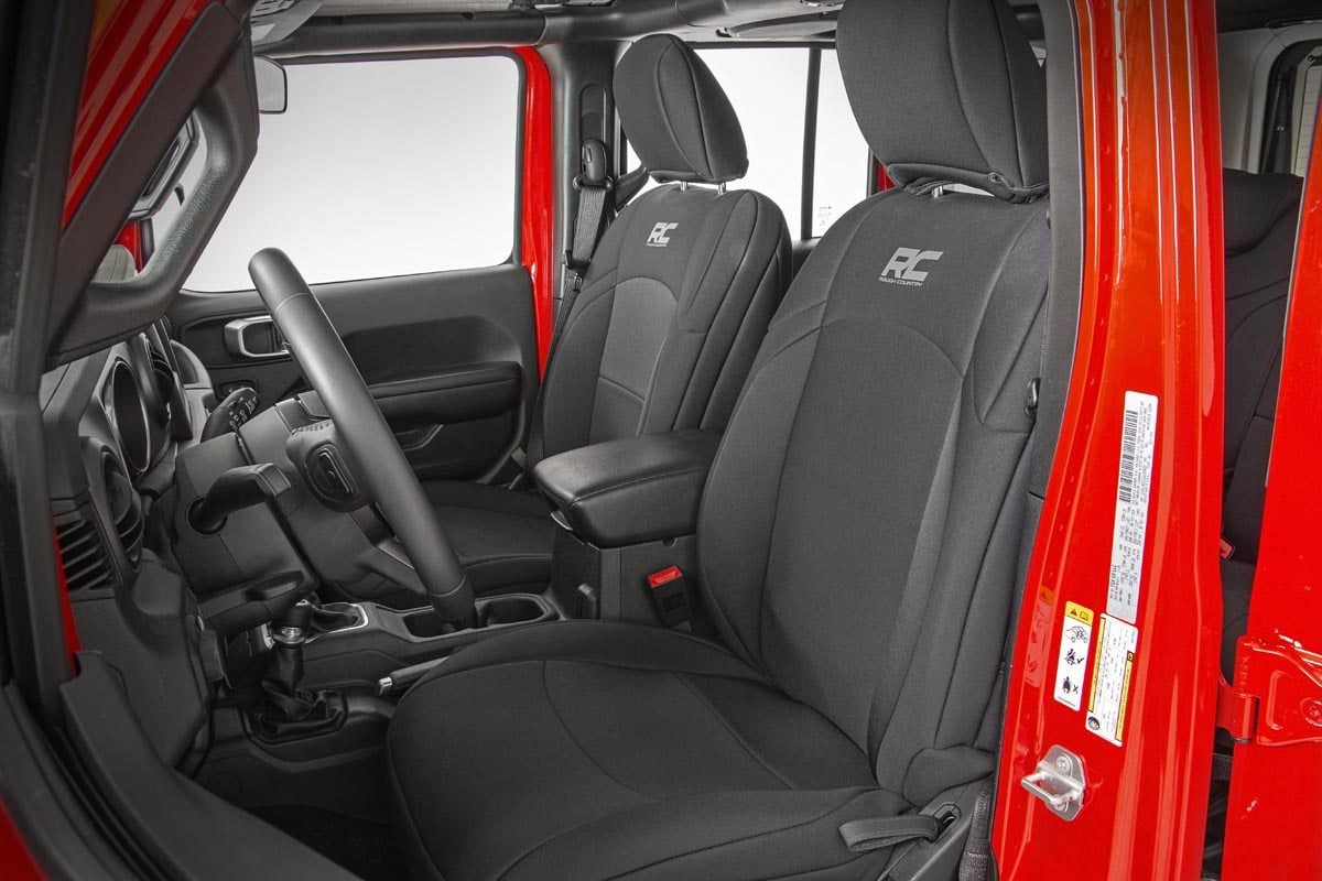 Seat Covers | Front and Rear | Jeep Wrangler JL 4WD (2018-2026)