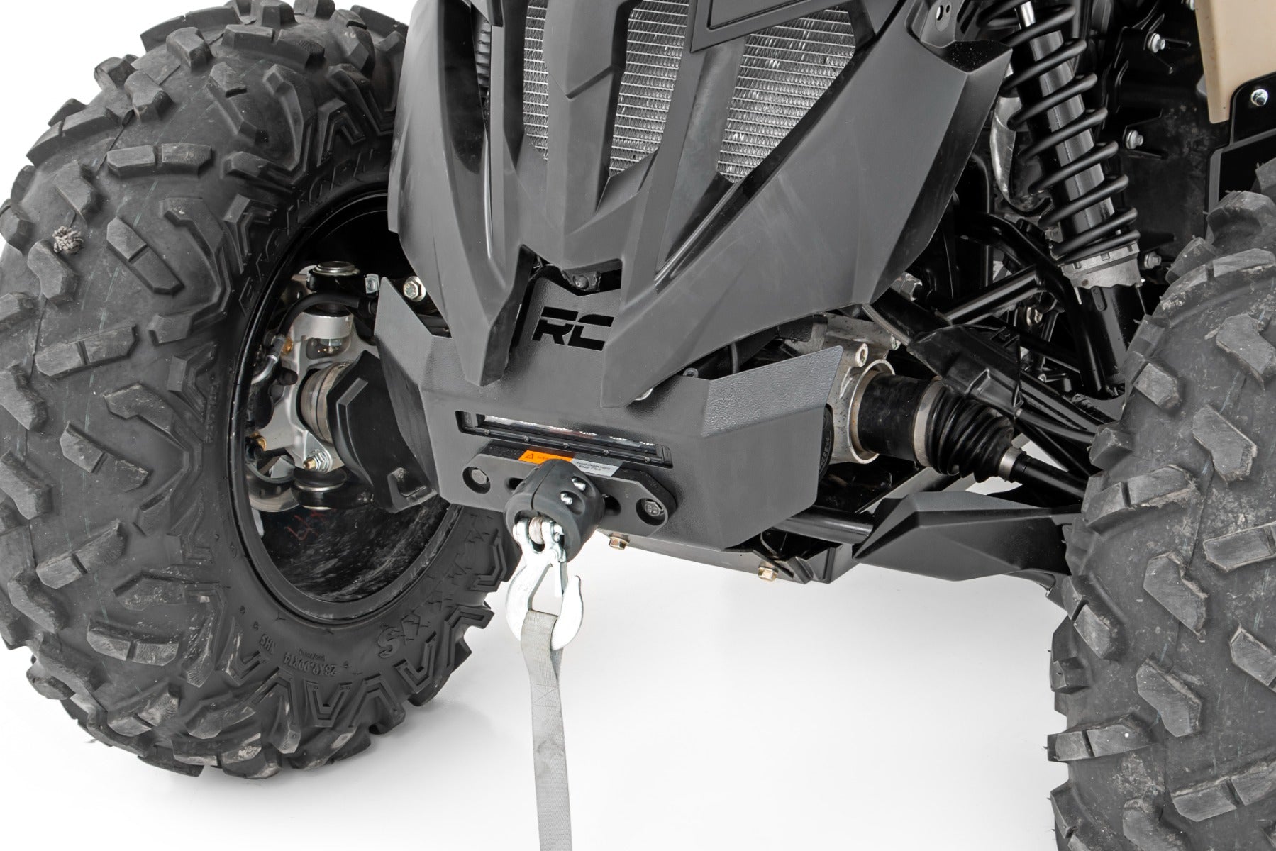Winch Bumper | Black Series LED | 6" Light | Slime Line | Can-Am Renegade 1000/Renegade 500