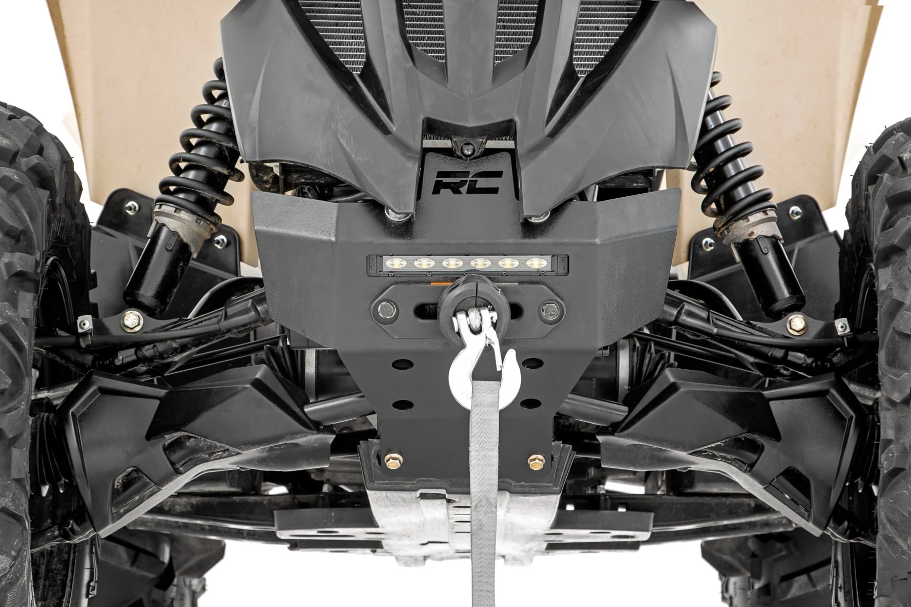 Winch Bumper | Black Series LED | 6" Light | Slime Line | Can-Am Renegade 1000/Renegade 500