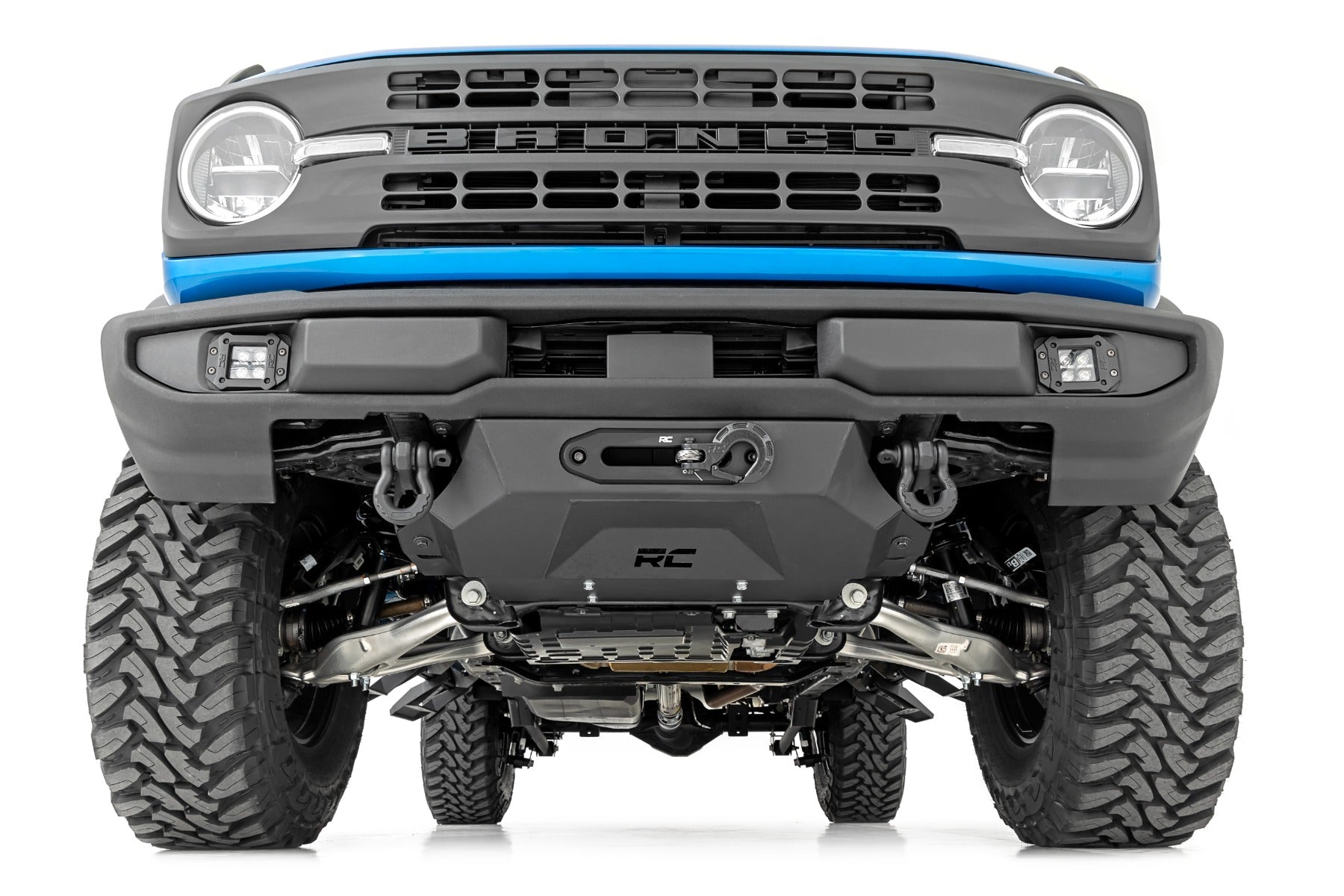 Tow Hook Brackets | D-Ring Combo | Ford Bronco 4WD (2021-2026)