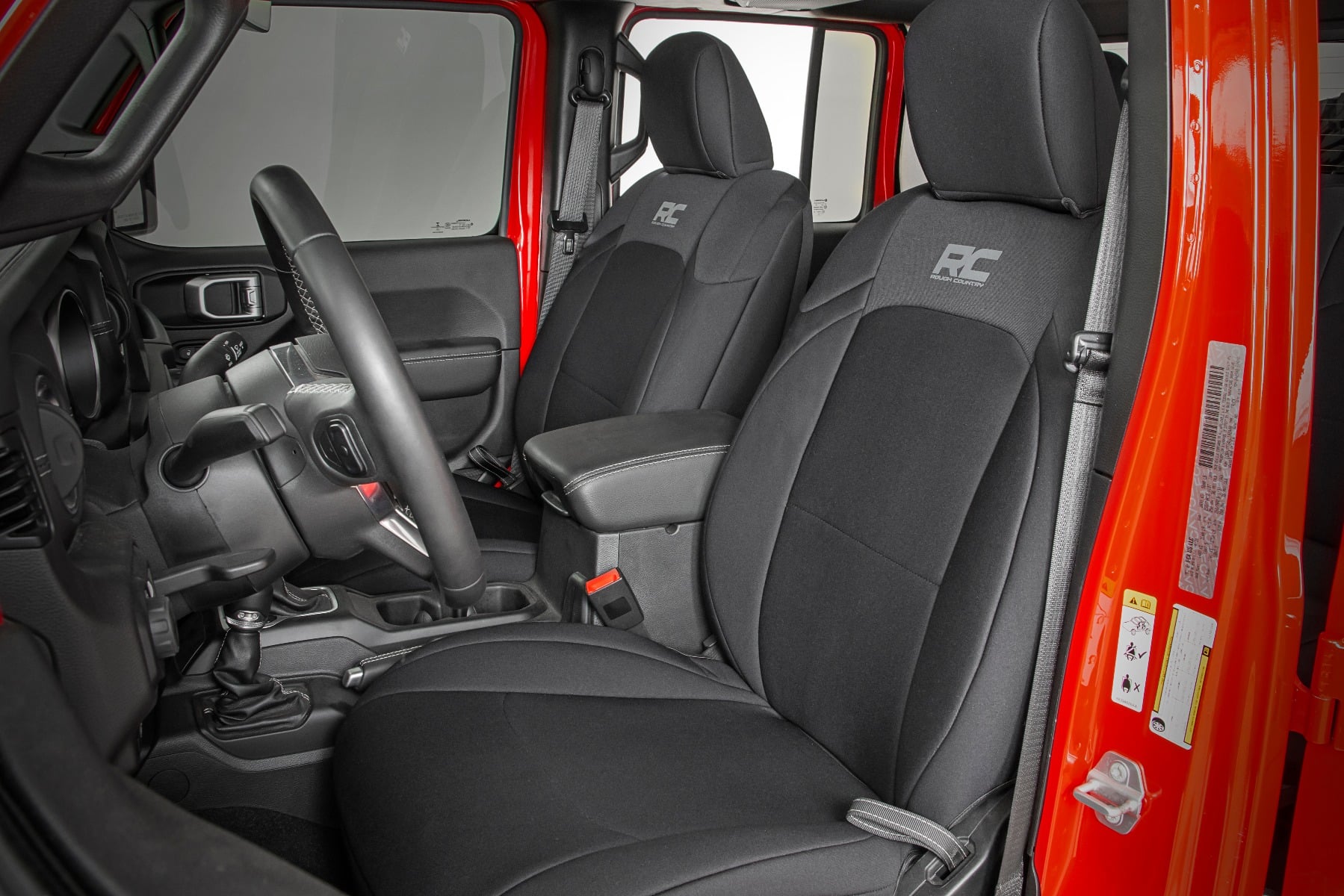 Seat Covers | Front and RR w/ Cup Holder | Jeep Gladiator JT 4WD (2020-2026)