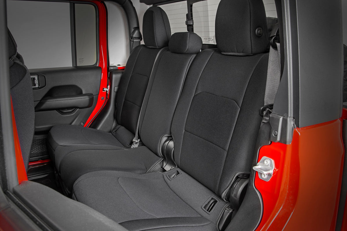 Seat Covers | Front and RR No Cup Holder | Jeep Gladiator JT 4WD (2020-2026)
