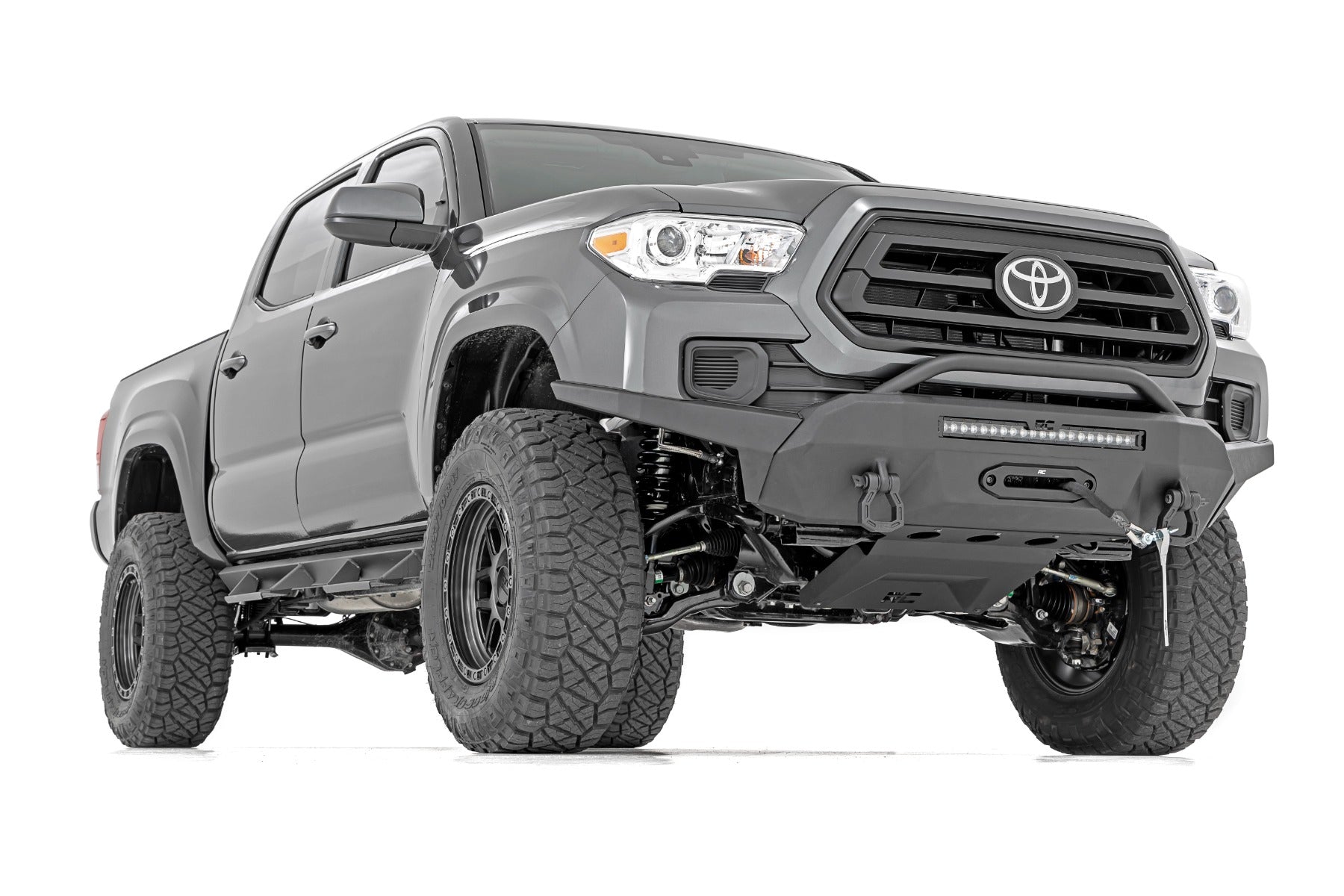 Rough Country 74252 Bolt On 3.5" Suspension Lift Kit for 2005-2023 Toyota Tacoma + Vertex Coilovers