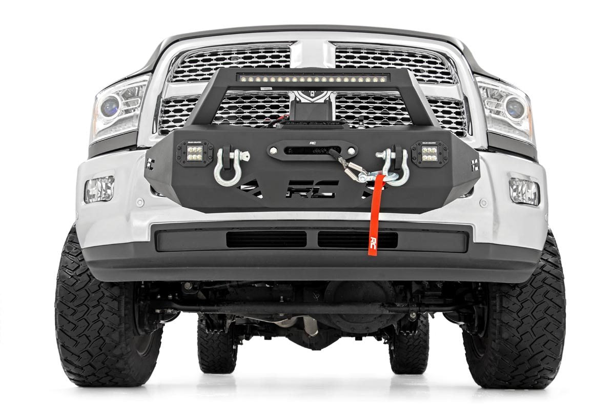 Rough Country 31007 EXO WINCH MOUNT KIT for 2014-2018 RAM 2500 3500 2WD /4WD