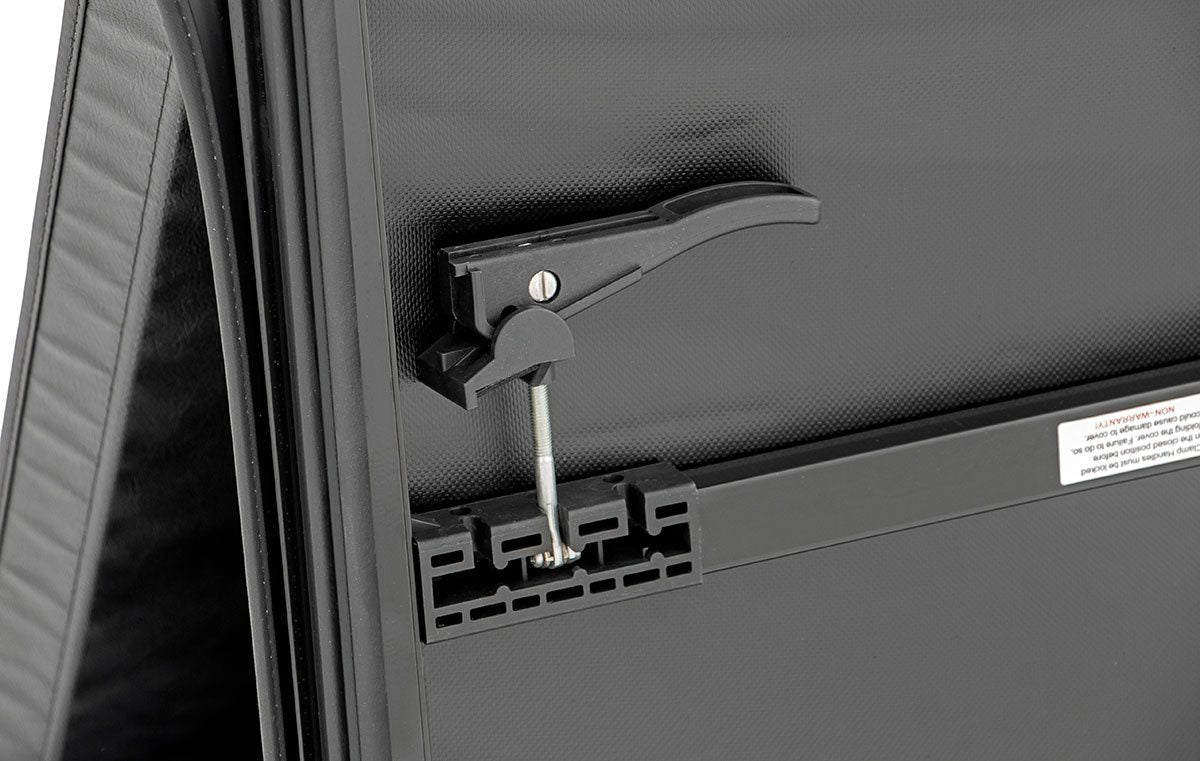 Rough Country 41308550 Tri-Fold Soft Tonneau Cover for 2019-2023 Silverado Sierra 1500 (5'10" Bed)