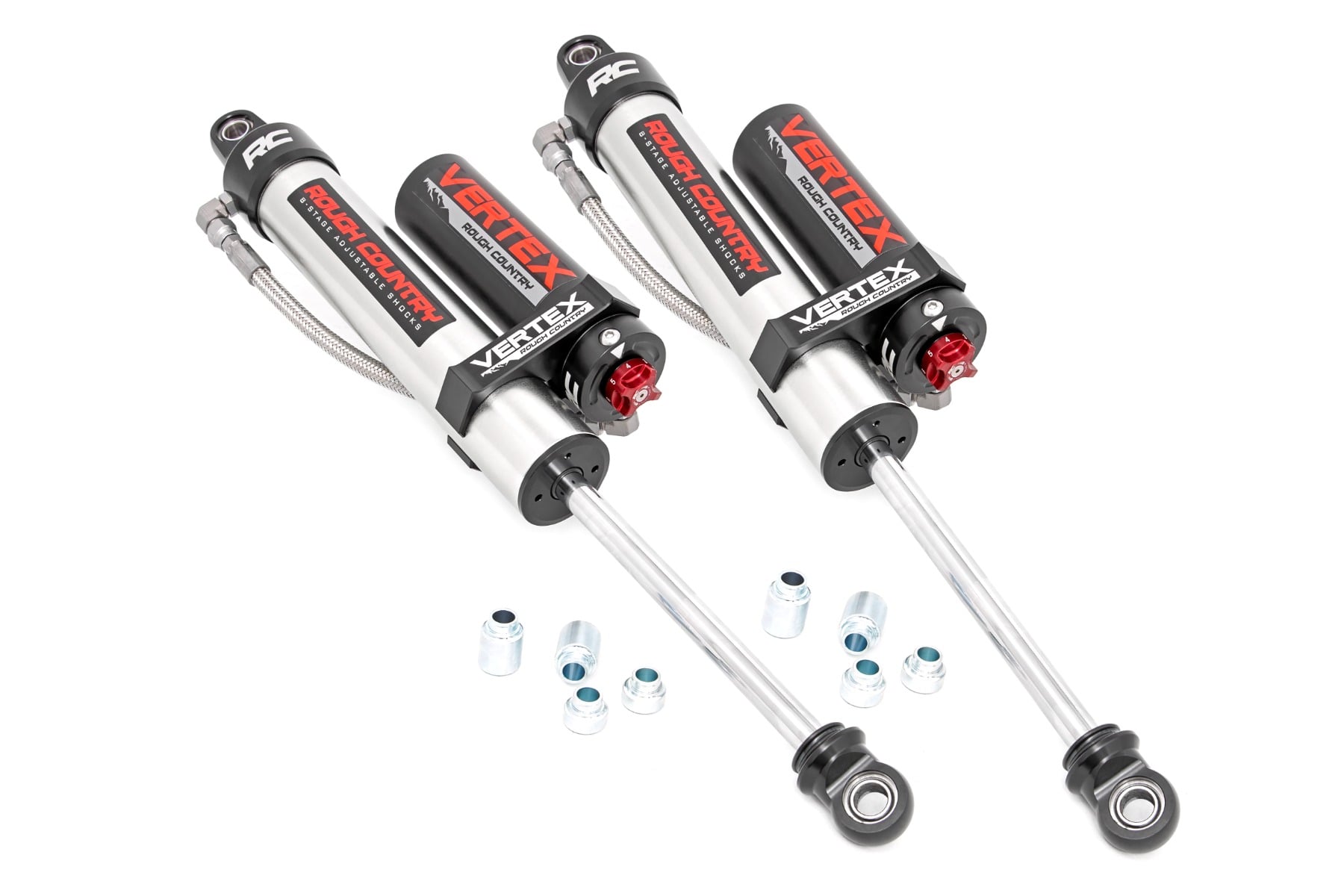 Vertex 2.5 Reservoir Rear Shocks | 6" | Jeep Wrangler JL (18-24)