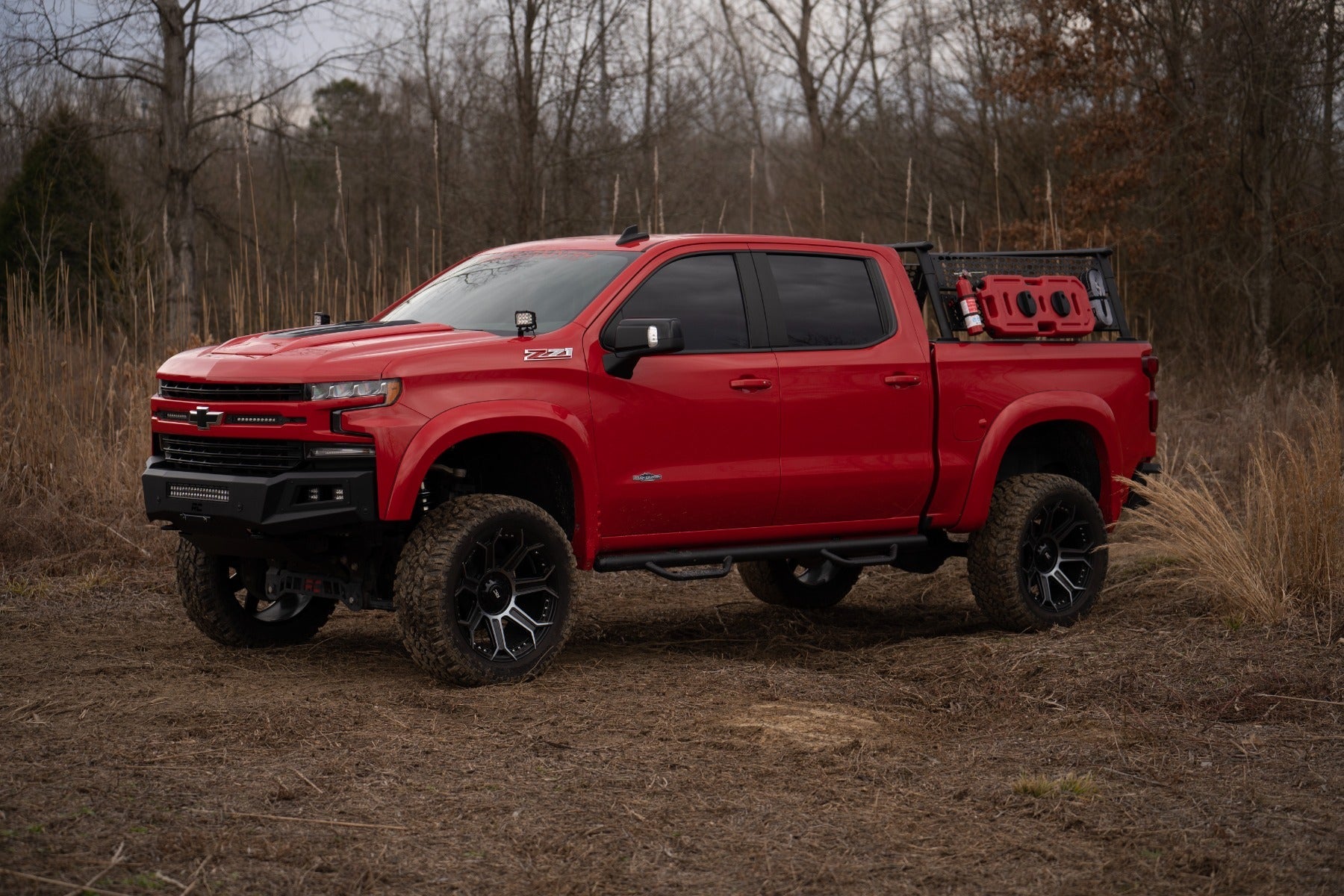 Rough Country 10201 Aluminum Overland Bed Rack for 2019-2024 Chevy Silverado 1500