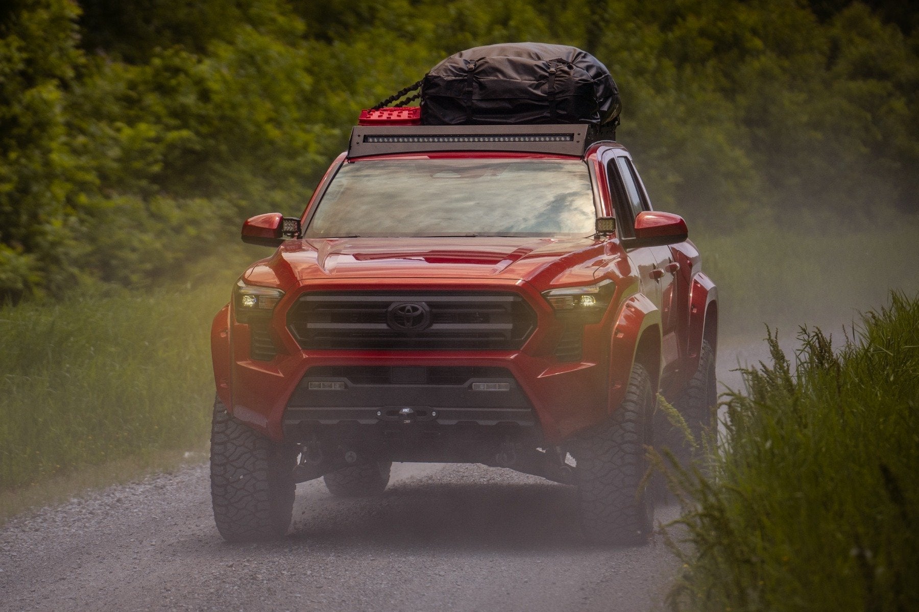 RC Hidden Winch Mount Bumper & Skid Plate for 2024-Present Toyota Tacoma