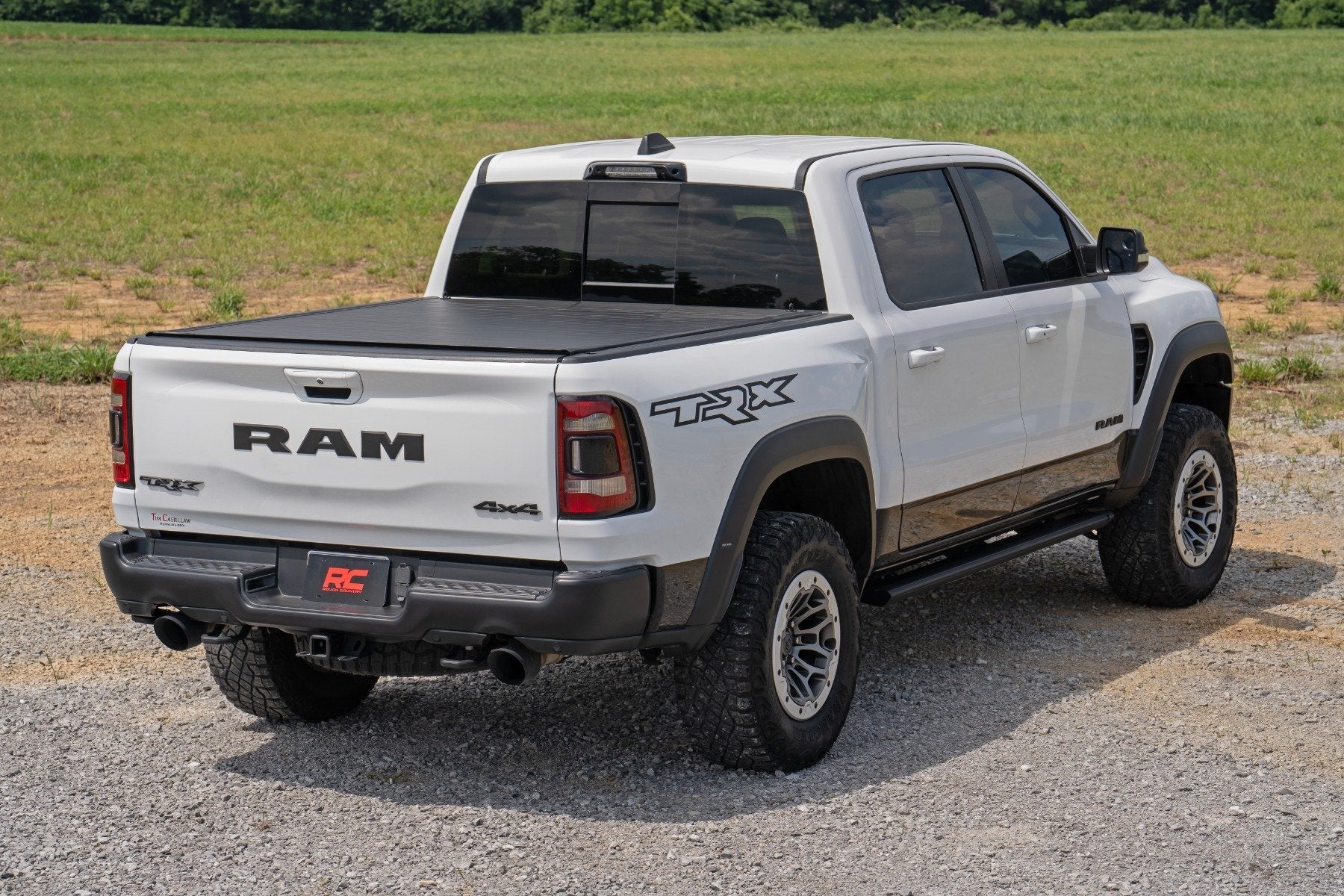 Rough Country Retractable Truck Bed Step for 2010-2018 Ram 1500