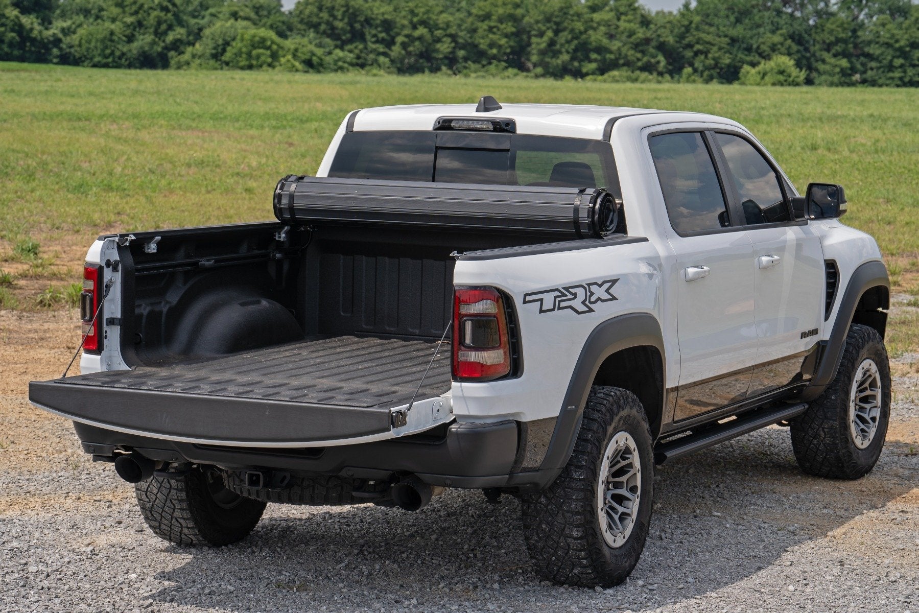 Rough Country Retractable Truck Bed Step for 2010-2018 Ram 1500
