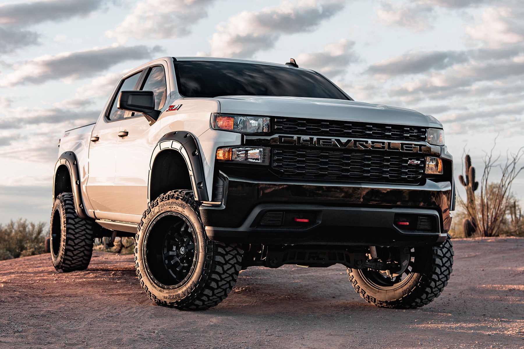 Defender Fender Flares | G42 White Sands | Chevy Silverado 1500 (19-26)