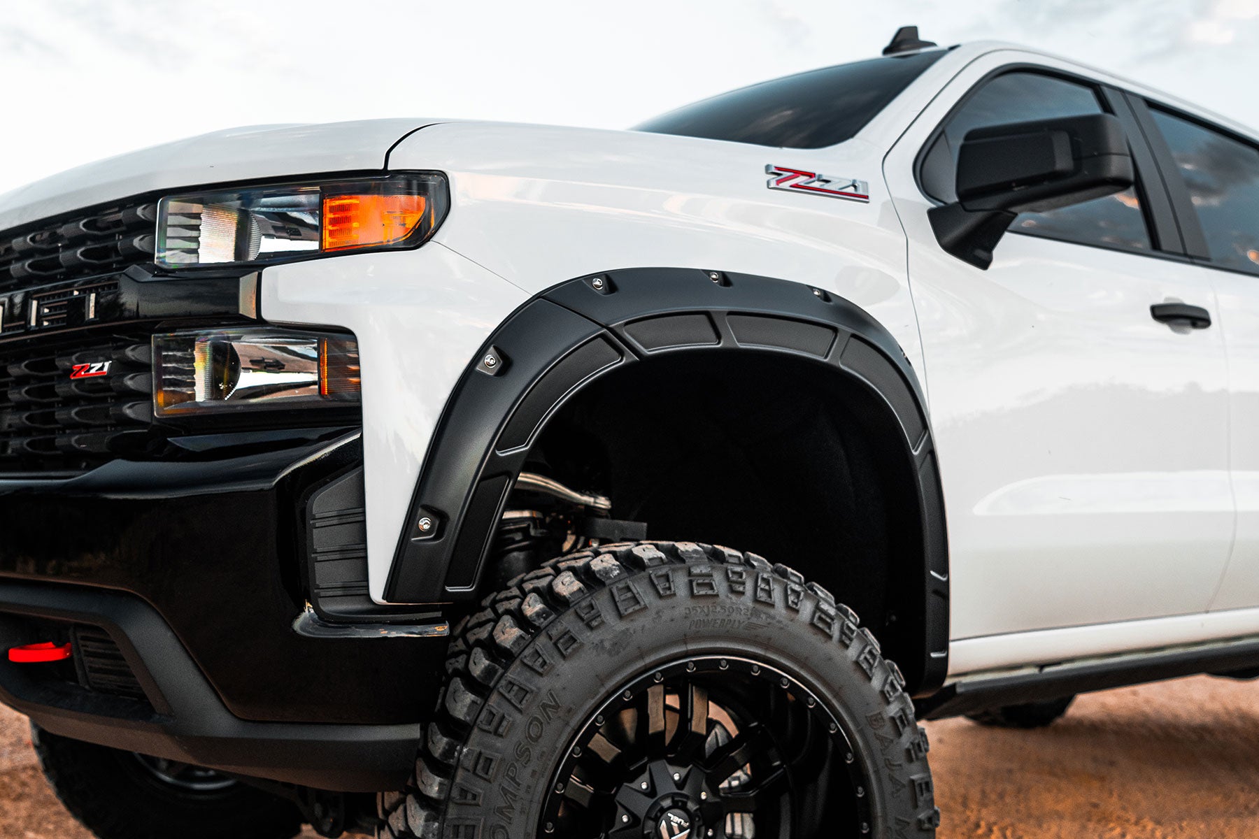 Defender Fender Flares | G9K Satin Steel | Chevy Silverado 1500 (19-26)