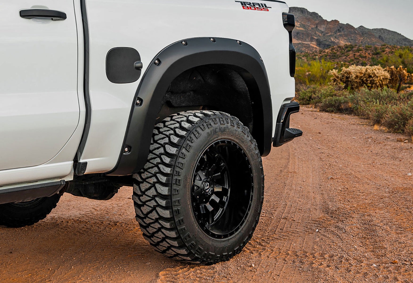 Pocket Fender Flares | GA0 Northsky Blue | Chevy Silverado 1500 (19-21)