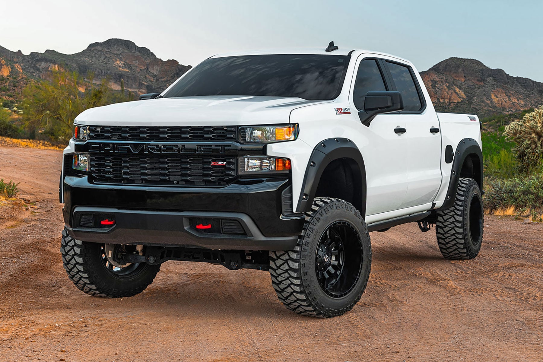 Pocket Fender Flares | GB8 Mosaic Black | Chevy Silverado 1500 2WD/4WD (19-21)