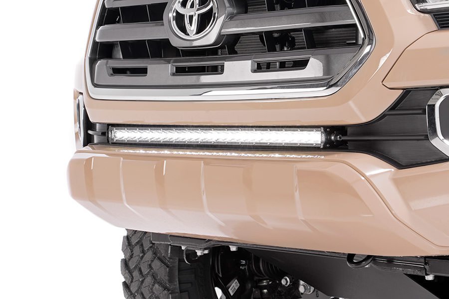 Rough Country Black Series LED Light Bar for 2016-2023 Toyota Tacoma - 30 in.