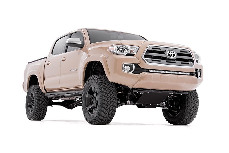 Rough Country Black Series LED Light Bar for 2016-2023 Toyota Tacoma - 30 in.