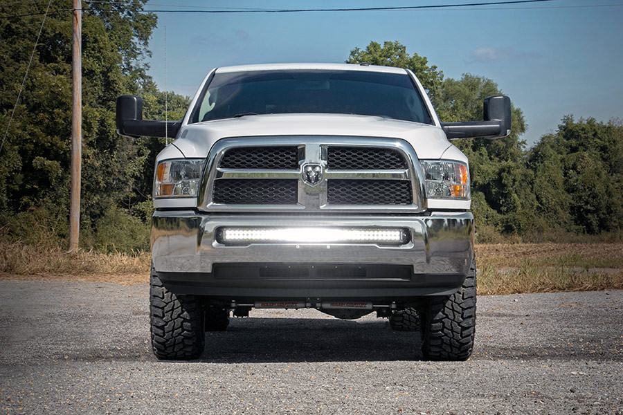LED Light Kit | Bumper Mount | 40" Black Dual Row | Ram 2500/3500 4WD (11-18)