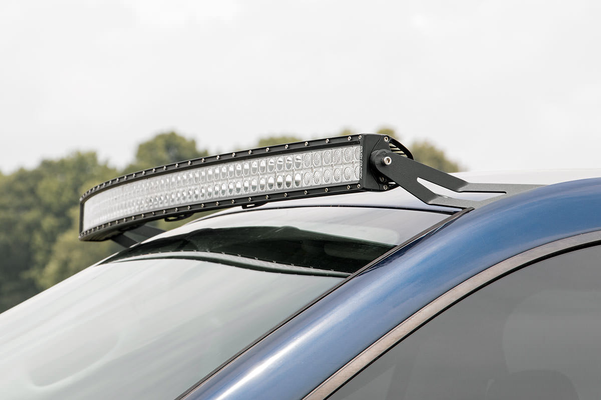 LED Light Mounts | Upper Windshield | 54" Curved | Ram 2500/3500 (03-10)