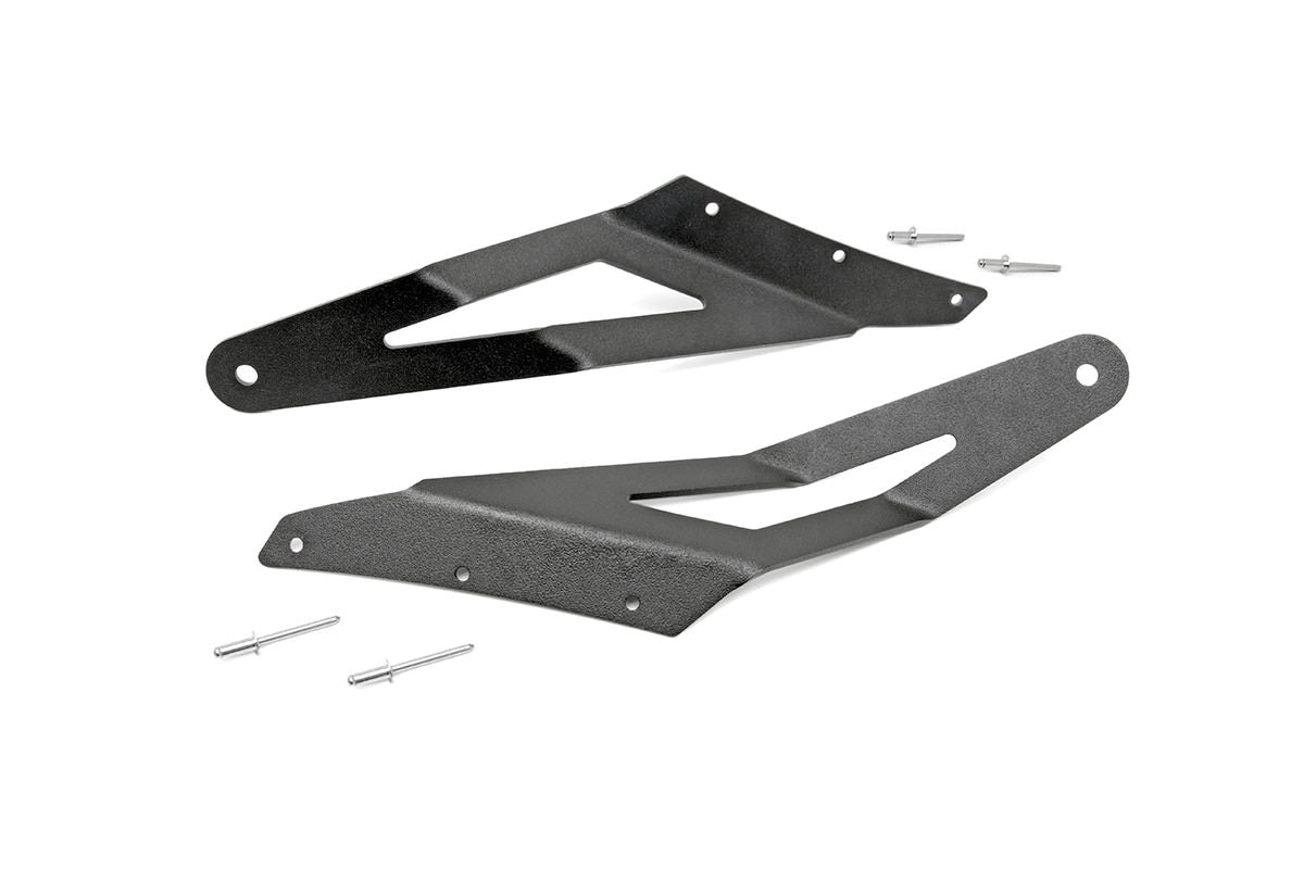 LED Light Mount | Upper Windshield | 54" Curved | Ram 1500 2WD/4WD (02-08)
