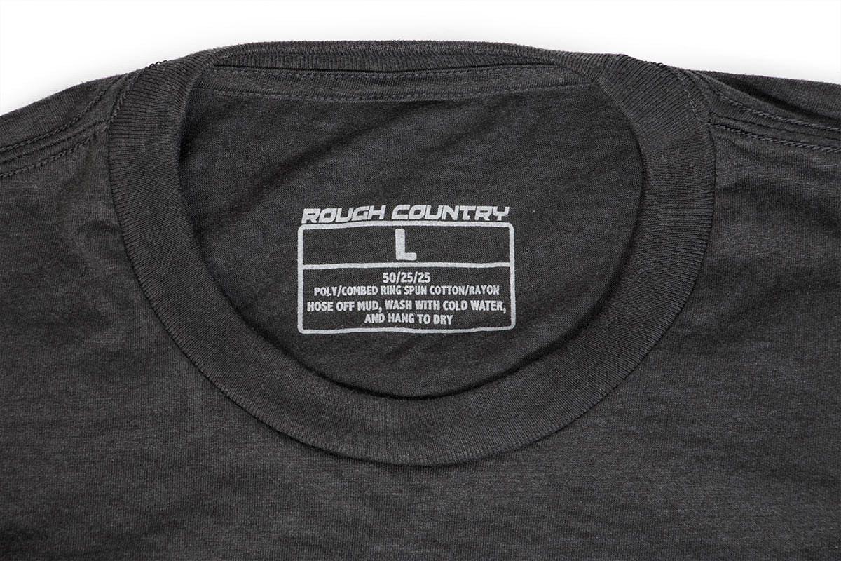 Rough Country T-Shirt | Born & Raised | Black | 3XL