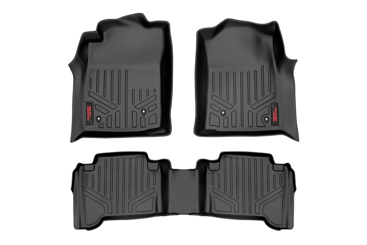 Floor Mats | Front and Rear | Double Cab | Toyota Tacoma 2WD/4WD (2005-2011)