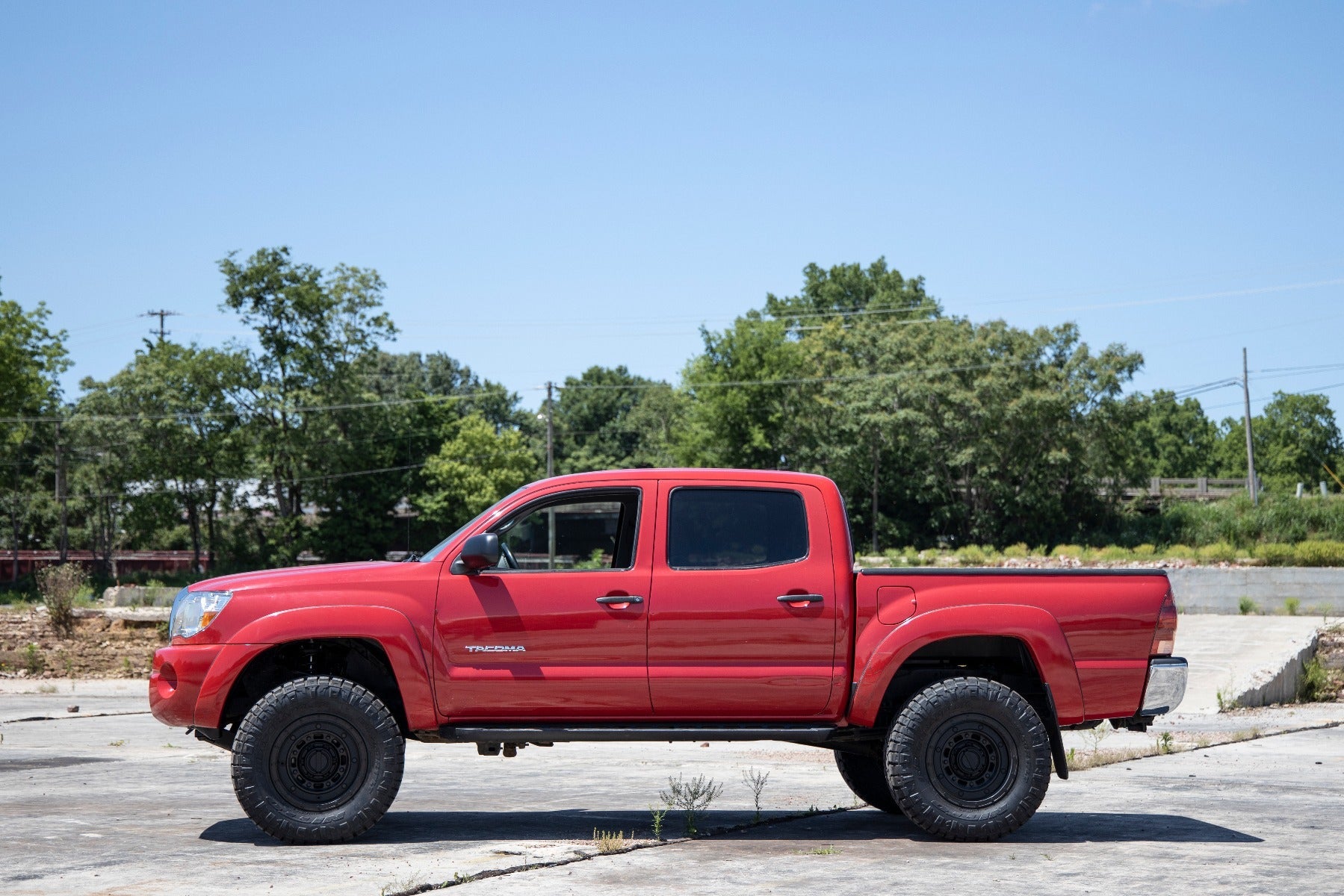 Rough Country 74252 Bolt On 3.5" Suspension Lift Kit for 2005-2023 Toyota Tacoma + Vertex Coilovers