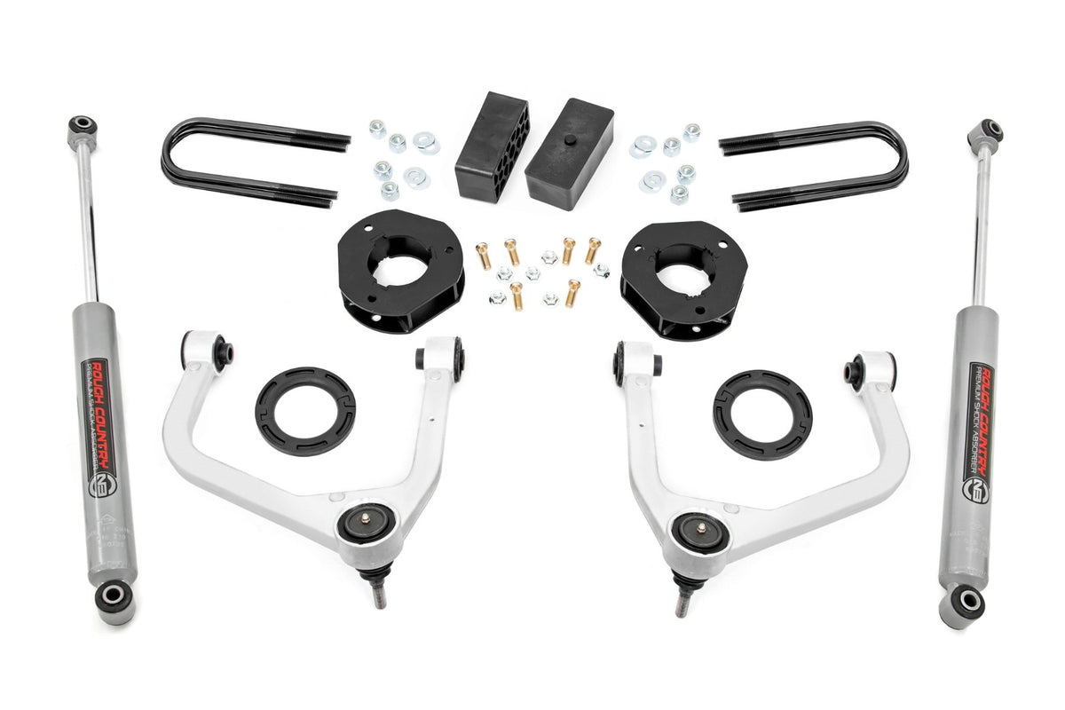 3.5 Inch Lift Kit | Mono Leaf Rear | GMC Sierra 1500 2WD/4WD (2025-2026)