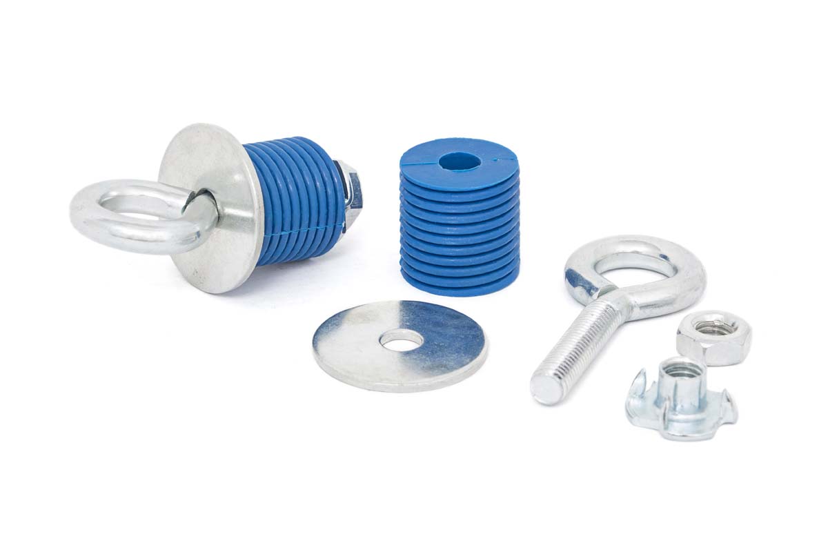 Bed Tie Down Kit | 1" Diameter | 5 Pieces | Polaris RZR XP 1000/RZR XP 4 1000