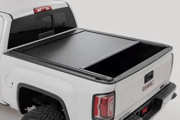 Rough Country Powered Electric Retractable Tonneau Cover for 19-26 Silverado Sierra - 5' 10" Bed