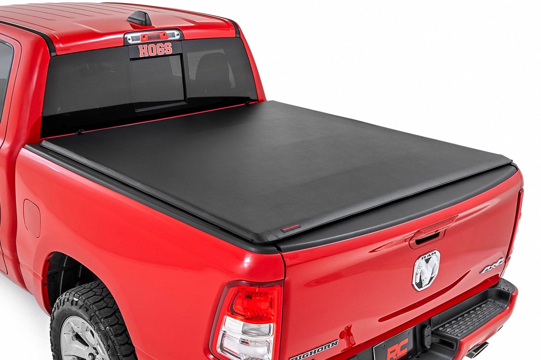 Rough Country 42320550 Soft Roll Up Tonneau Cover for 2021-2024 Ram TRX (5' 7" Bed)