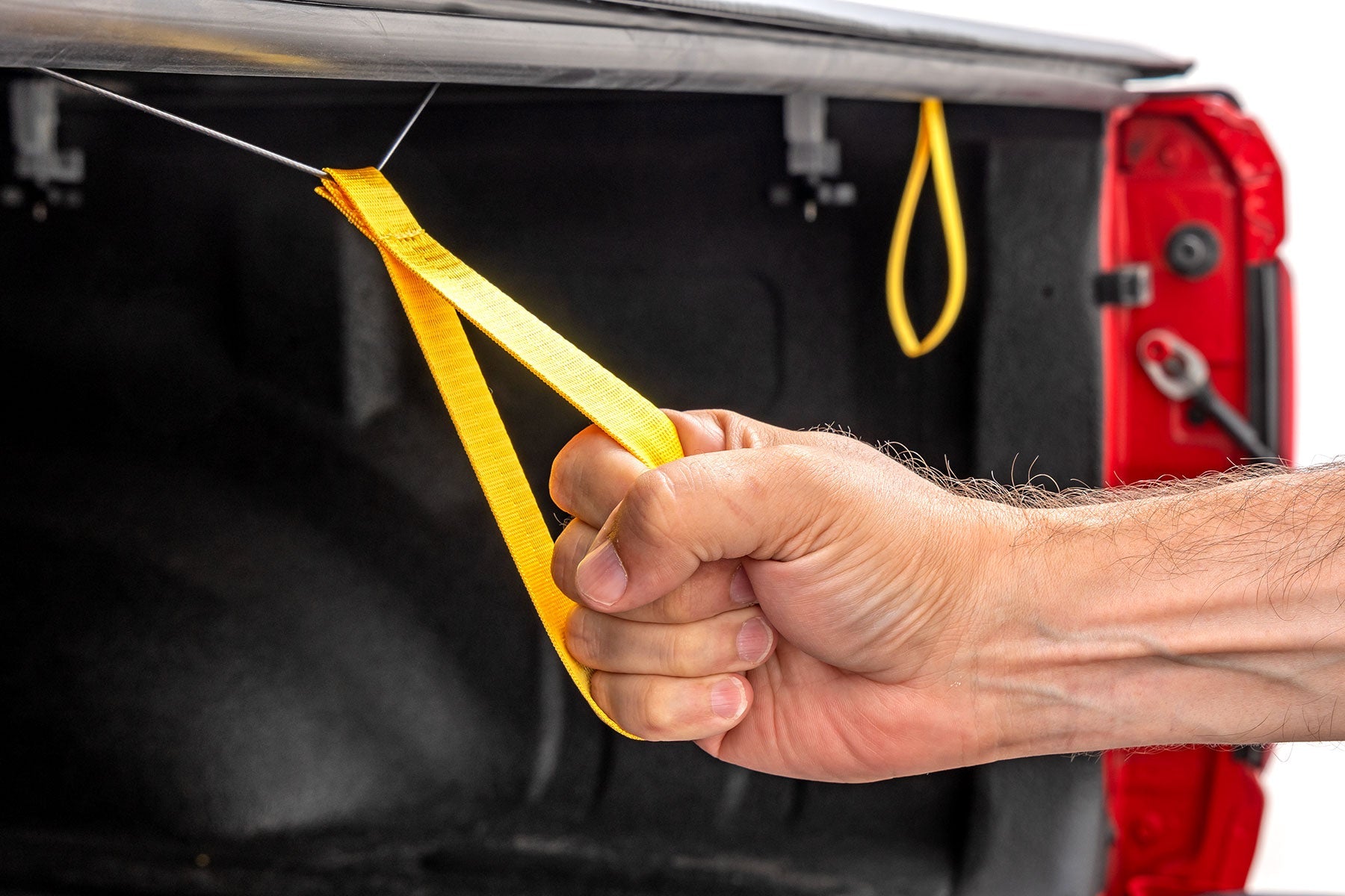 Rough Country 42320550 Soft Roll Up Tonneau Cover for 2019-2024 Ram 1500 (5' 7" Bed)