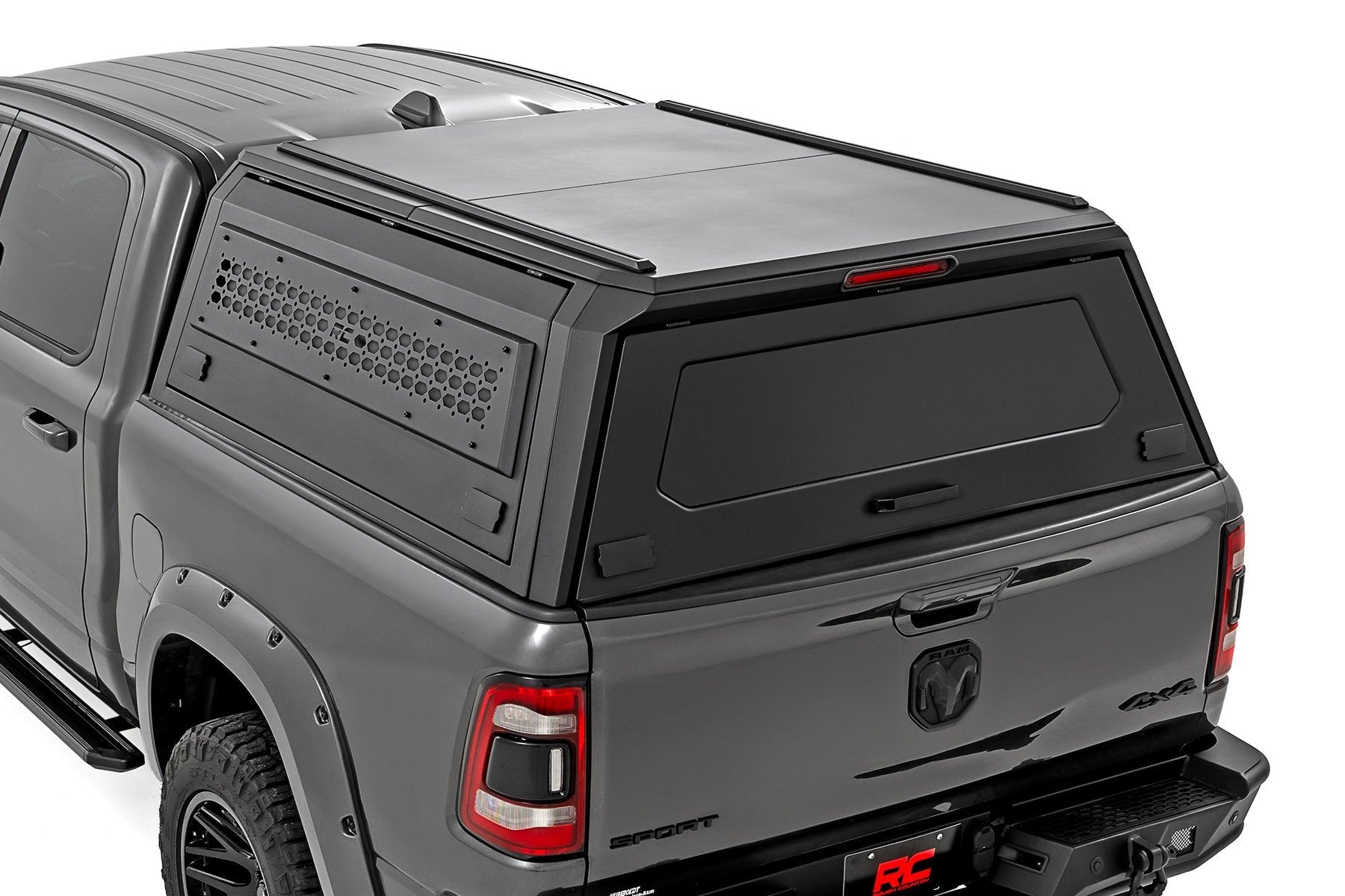 Rough Country Retractable Truck Bed Step for 2010-2018 Ram 1500