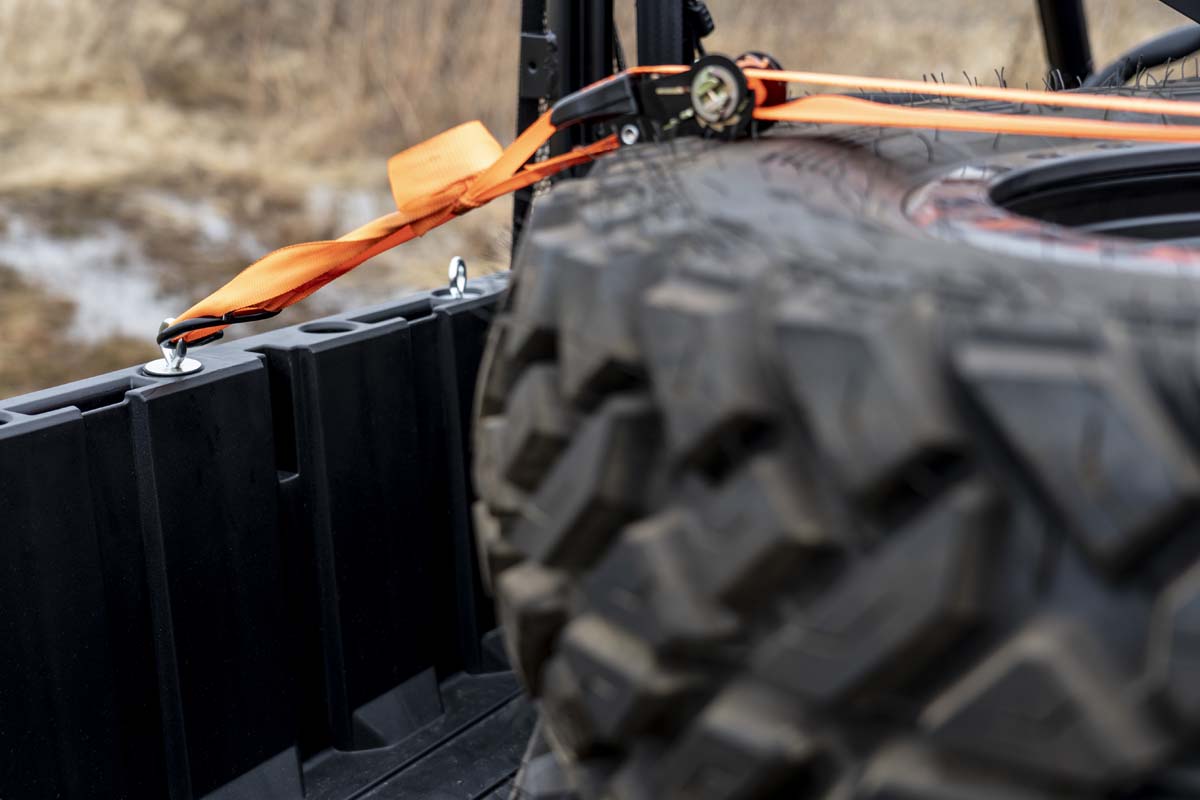 Bed Tie Down Kit | 1" Diameter | 5 Pieces | Polaris RZR XP 1000/RZR XP 4 1000