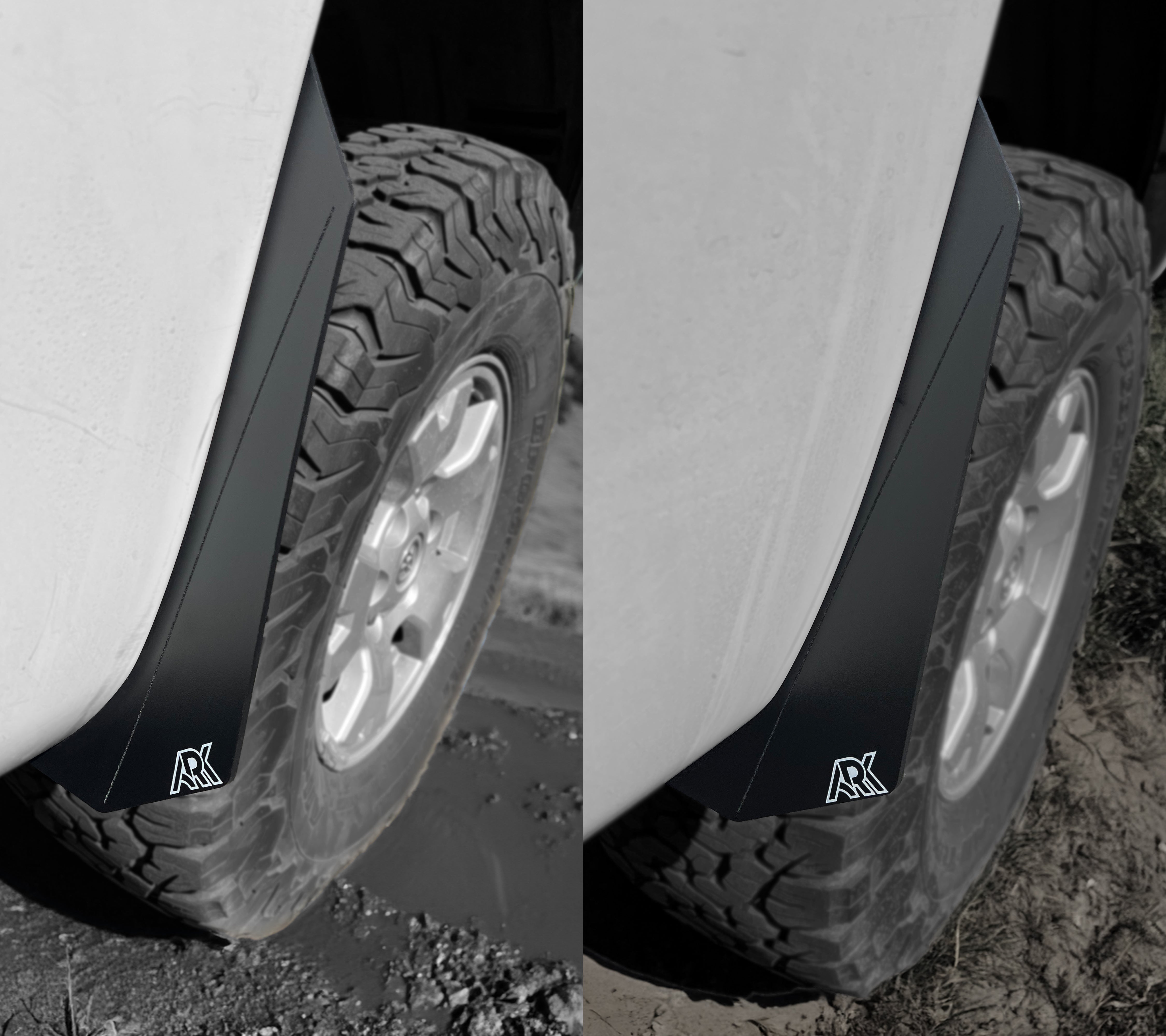 Ark Splash Guards 2020+ Toyota Highlander TriXPoly Micros Flares
