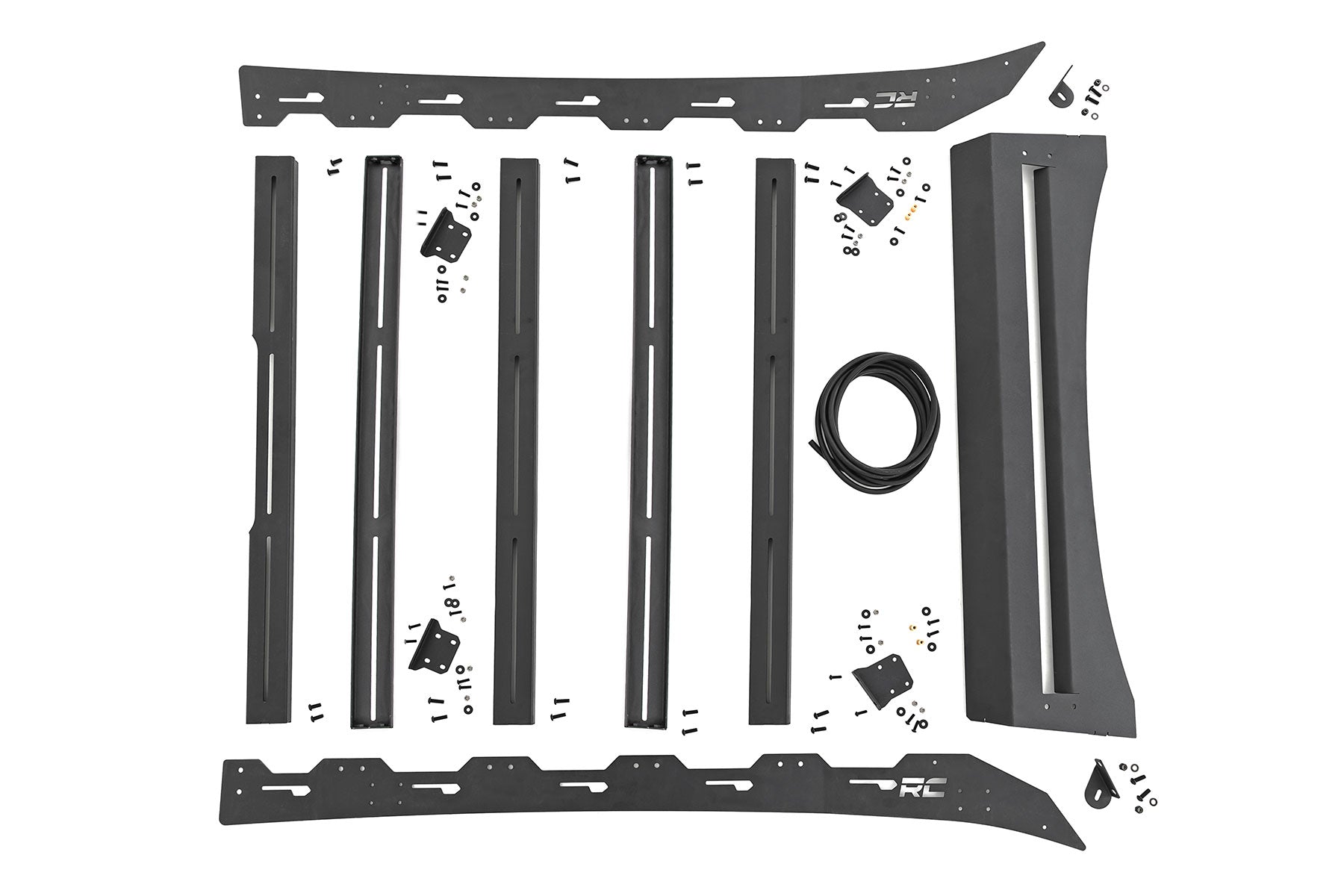 Rough Country Low Profile LED Roof Rack for 2005-2023 Toyota Tacoma 2WD / 4WD