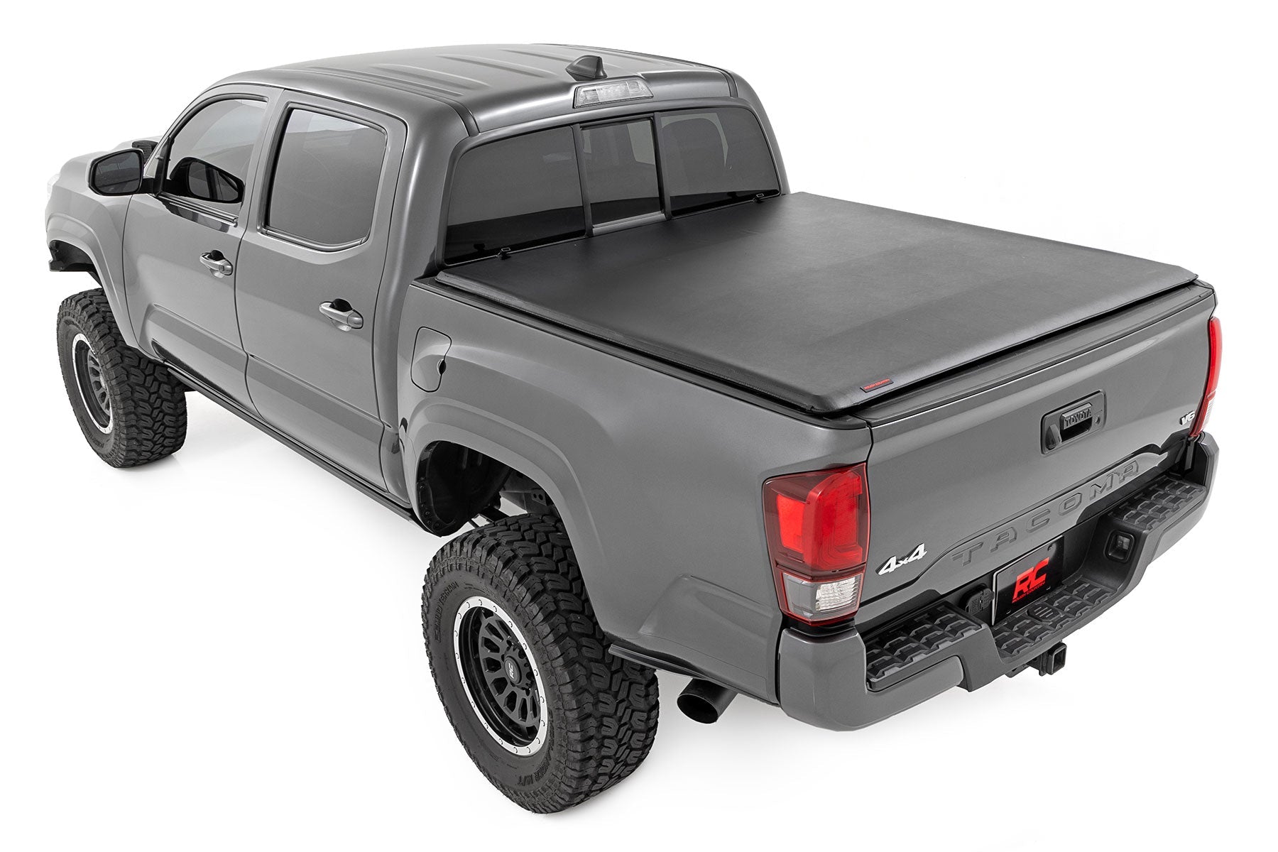 Rough Country 42716501 Soft Roll Up Tonneau Cover for 2016-2023 Toyota Tacoma (5' Bed)