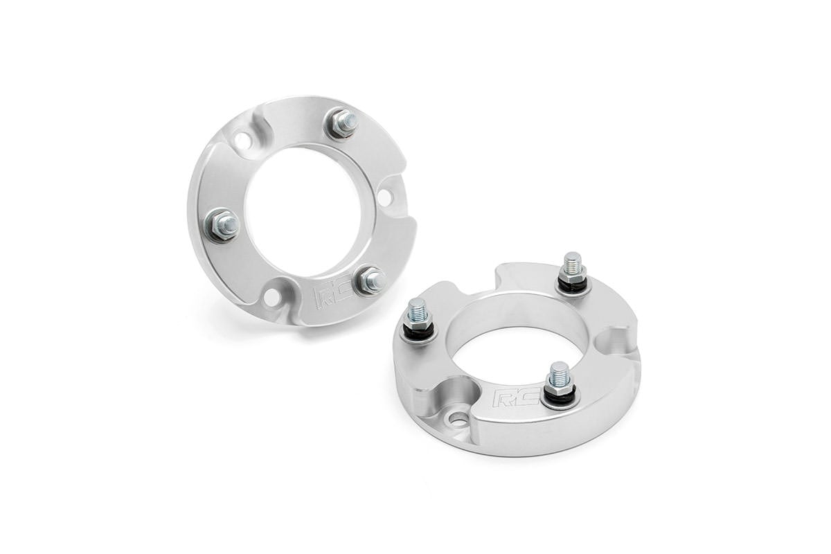 Rough Country Billet Aluminum Leveling Kit 2" for 2005-2023 Toyota Tacoma 2WD/4WD