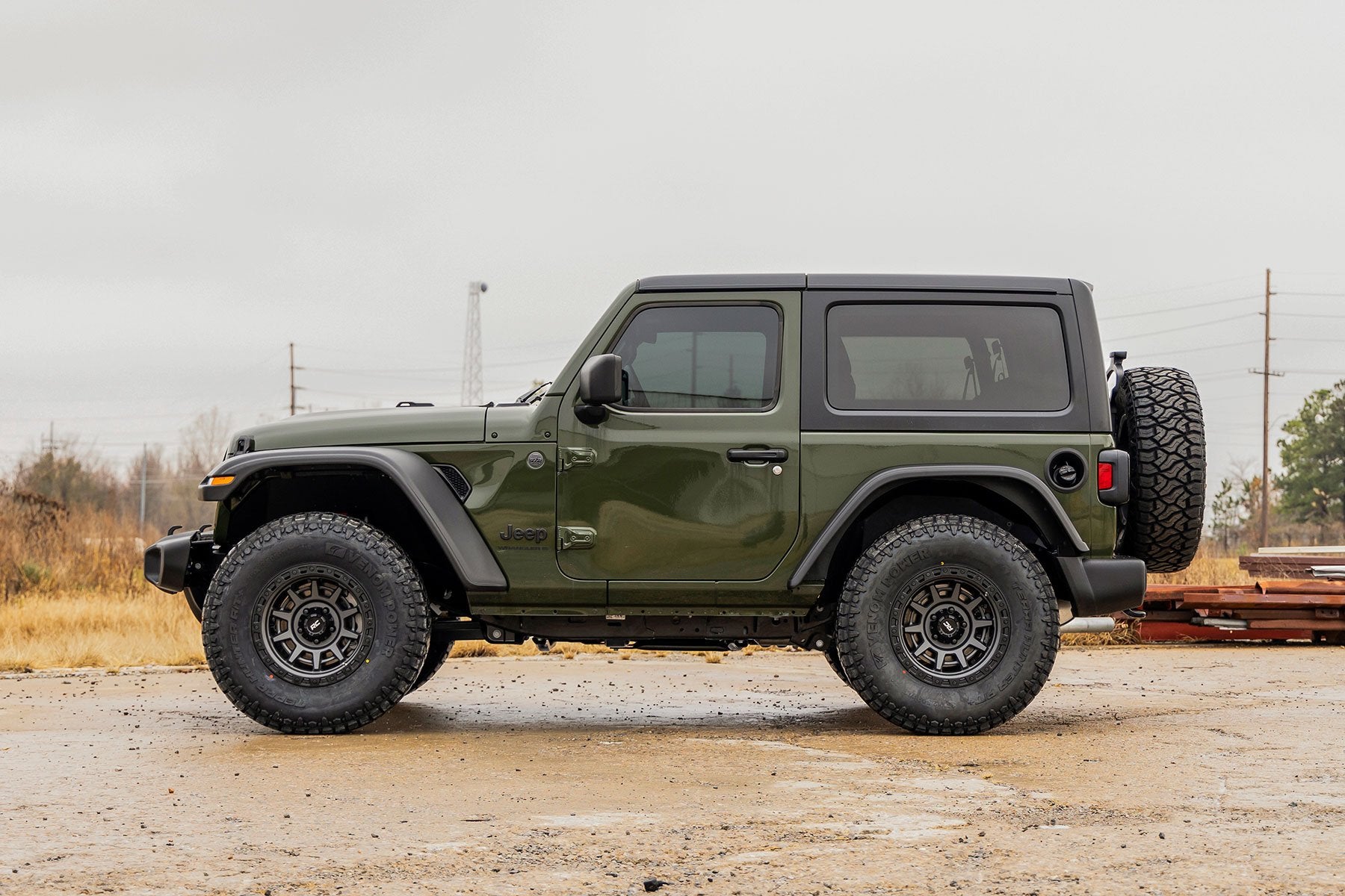 3.5 Inch Lift Kit | C/A Drop | Front D/S | M1R | Jeep Wrangler JL 4WD (24-26)