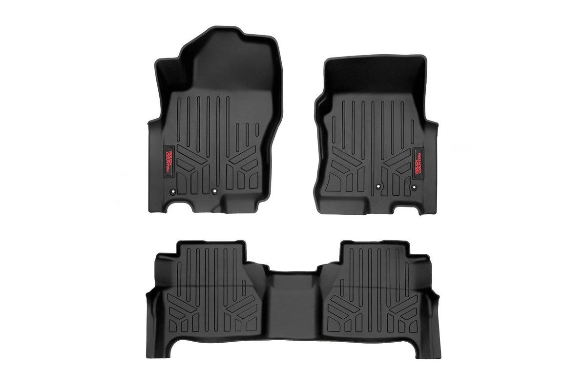 Floor Mats | FR & RR | Crew Cab | Nissan Frontier 2WD/4WD (2022-2026)