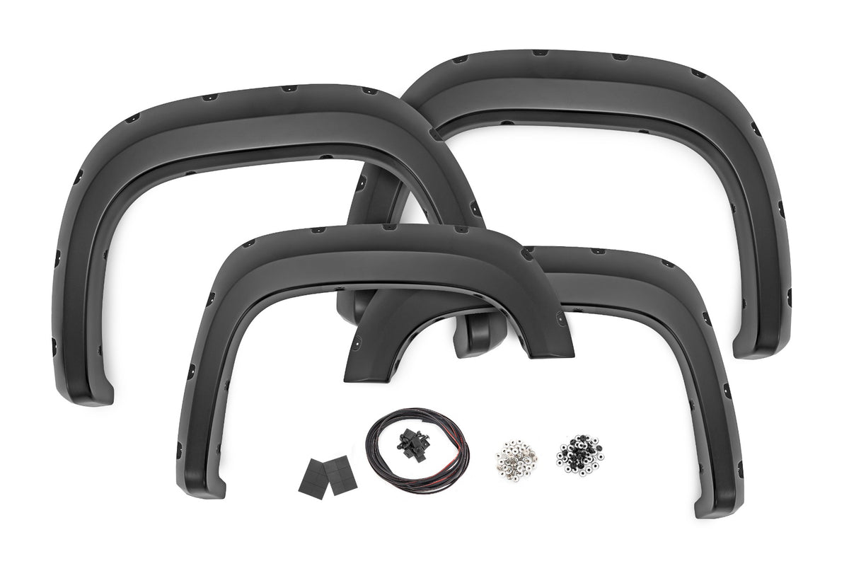 Pocket Fender Flares | 5'9" Bed | GAP Midnight Blue | GMC Sierra 1500 (07-13)